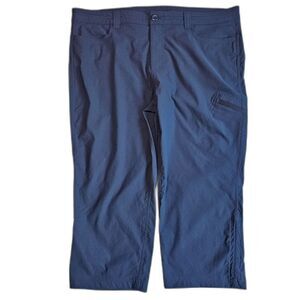 Eddie Bauer Women's Capri Pants Navy Blue sz 16